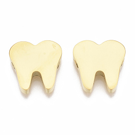 304 Stainless Steel Beads, Tooth