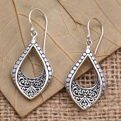 Серьги-подвески из цинкового сплава в стиле бохо, слеза