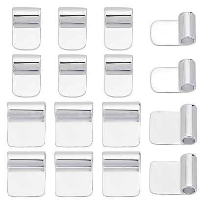 18 шт. 2 стили стойка покрытие латунь клееная плоская площадка скобы