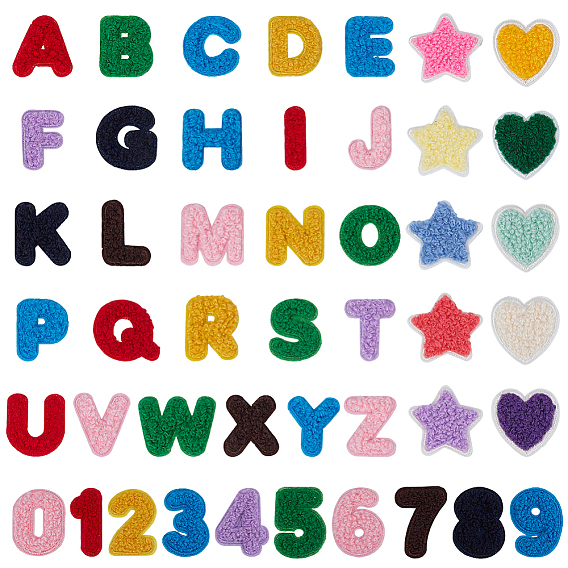 Вышивка на нашивках из полиэстерового полотенца, термоклей, аксессуары для костюма, аппликация