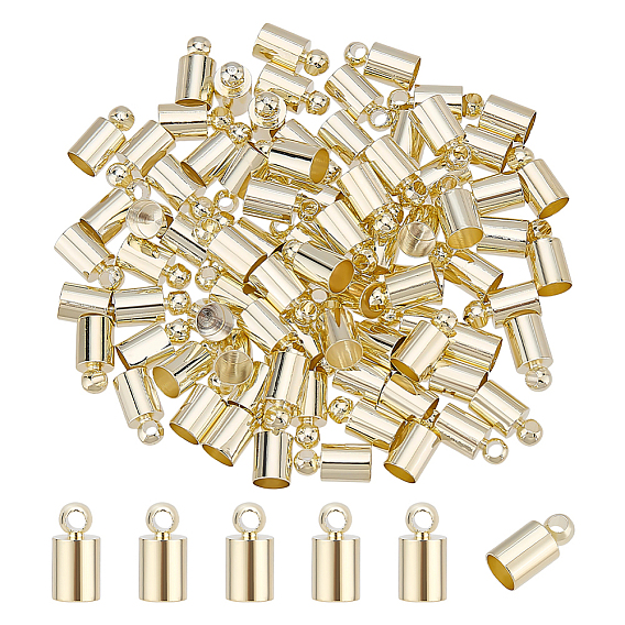 Латуни конце шнура, Торцевые крышки, колонка