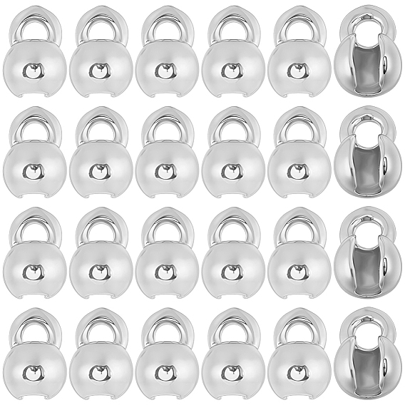 28 шт. латунные обжимные бусины