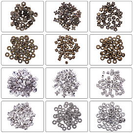 Колпачки для бусин и разделители для бусин в тибетском стиле