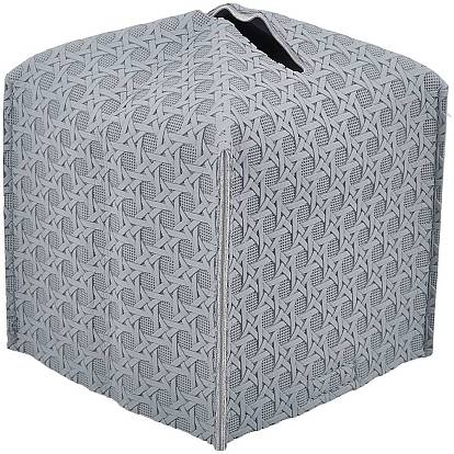 1коробки для салфеток из искусственной кожи с перекрестной текстурой, держатель для салфеток, квадратный