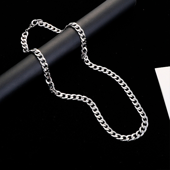 316 ожерелья из хирургической нержавеющей стали с кубинскими звеньями для мужчин