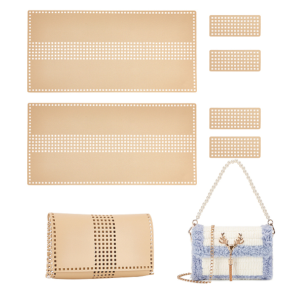 Набор для вязания сумки из искусственной кожи своими руками для изготовления кошелька, кожаное дно сумки