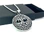 Ожерелья из нержавеющей стали с подвеской в виде старинного дерева жизни