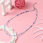 Bling Glass Beaded Necklace for Women