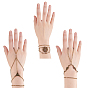 DIY Ring and Bracelet Making, with Tibetan Silver Bar Links, Accented with Rose Flower, Tibetan Style links, Iron Eye Pin and Jump Rings, Glass Beads