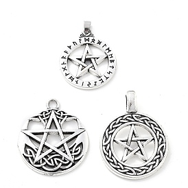 Сплавочные подвески тибетского стиля, звезды прелести