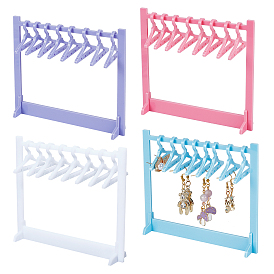4 Sets 4 Colors Acrylic Earring Stands Set, Earring Display Holder