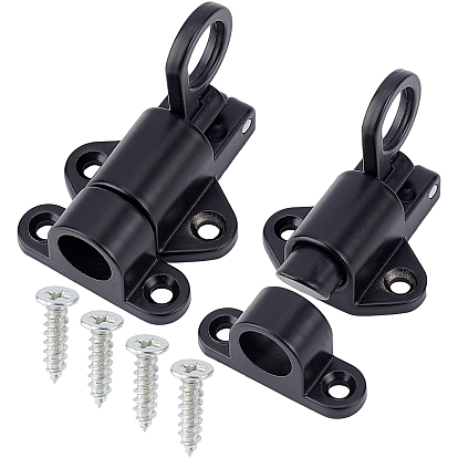 Aluminum & Alloy Lock Catch Clasps, with Screw, Suitcase Box Latch Hasp Lock Clasps