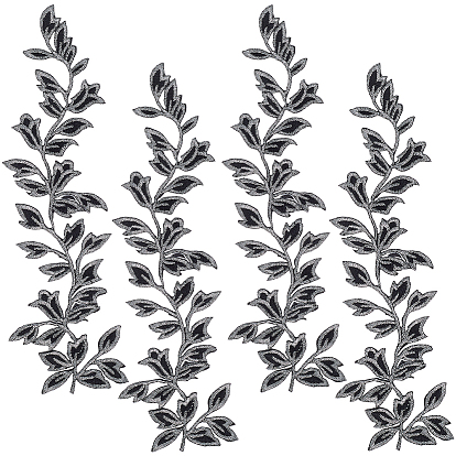 4 шт. полиэстеровые заплатки для термоприклеивания/пришивания, термоклей, аппликации из ткани, лист