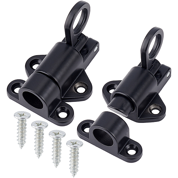 Aluminum & Alloy Lock Catch Clasps, with Screw, Suitcase Box Latch Hasp Lock Clasps