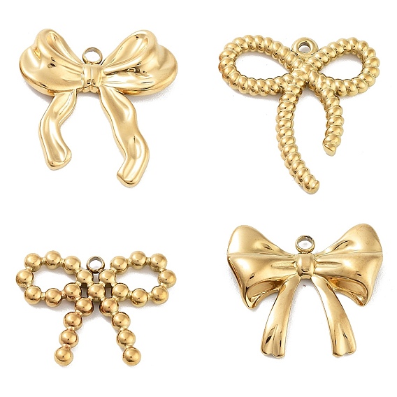 Ионное покрытие (ip) 316 хирургические подвески из нержавеющей стали, без никеля , бантом прелести