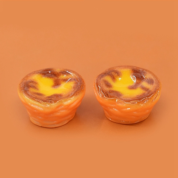 Тарты из смоляных яиц, миниатюрные украшения, для садовых кукольных домиков