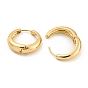 Alloy Hoop Earring, with Steel Pin, Round