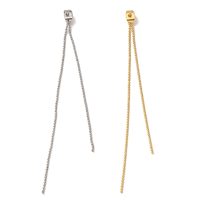 Латунные шариковые гайки для ушек цепи, гайки-подвески с кисточками