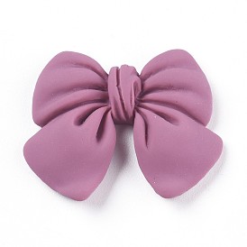 Кабошоны из смолы, бантом, для изготовления аксессуаров своими руками