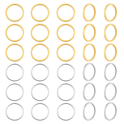 200шт 2 цвета латунные соединительные кольца, кольцо