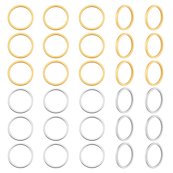 200шт 2 цвета латунные соединительные кольца, кольцо