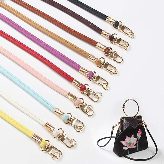 Bandoulière en simili cuir, avec fermoir pivotant, pour les accessoires de remplacement de sac