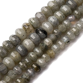Природные лабрадорита бисер нитей, граненые, тыква