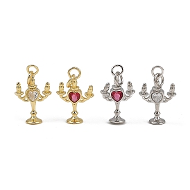 Латунные микро проложить кубического циркония подвески, подсвечник, с целью перехода в кольце, долговечный, без кадмия и без свинца, стойки покрытие