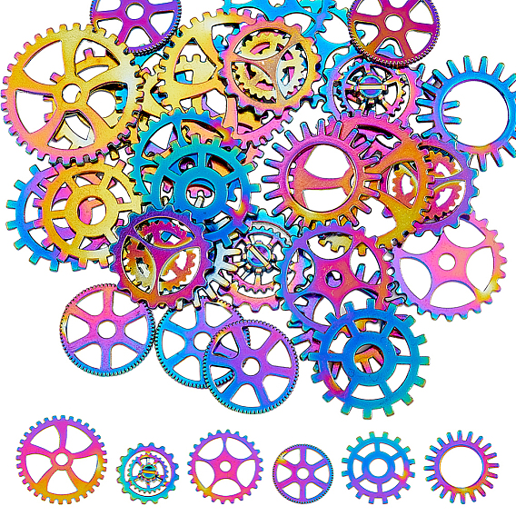 36шт 6 подвески из сплава с гальванопокрытием, без кадмия, без никеля и без свинца, передача