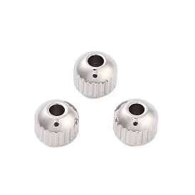 201 Stainless Steel Beads, Round