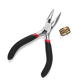 5 inch  Rustless Needle Nose Pliers, Wire Cutter, with Brass Assistant Tool
