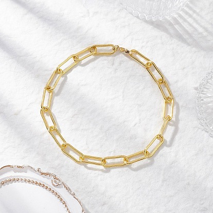 Железные ошейники для животных из цепочки-скрепки