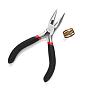 5 inch  Rustless Needle Nose Pliers, Wire Cutter, with Brass Assistant Tool