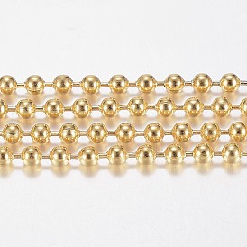 Ионное покрытие вручную (ip) 304 шариковые цепи из нержавеющей стали, с катушкой