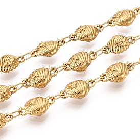 5м 304 звенья цепи из нержавеющей стали в форме ракушки, пайки, с катушкой, ионное покрытие (ip)