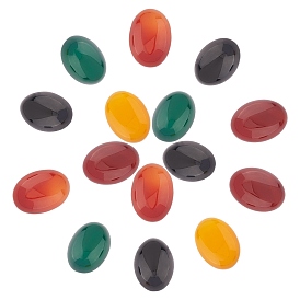 Grade A Natural Agate Oval Cabochons