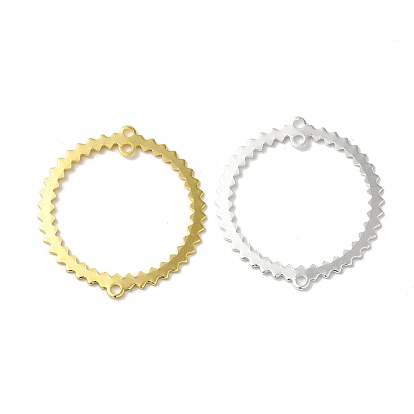 Латунные люстры ссылки компонент, кольцо с кружевной окантовкой, 3-луночное