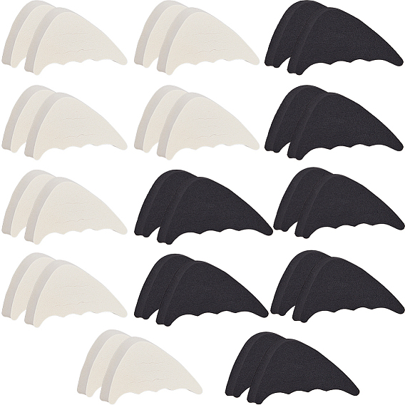 14 пары 2 цветные резиновые регулируемые наполнители для обуви, вставки для обуви, для защиты ног