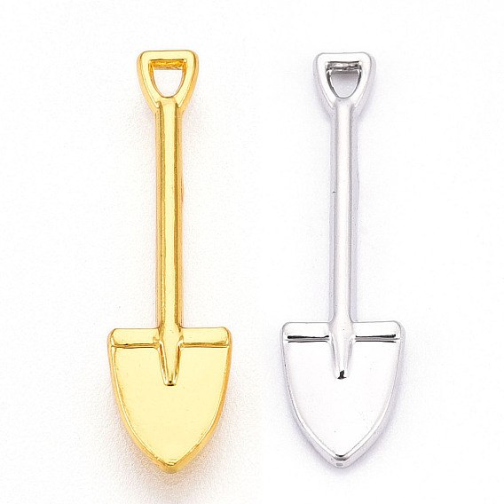 Подвески из сплава , лопата, без кадмия, без никеля и без свинца