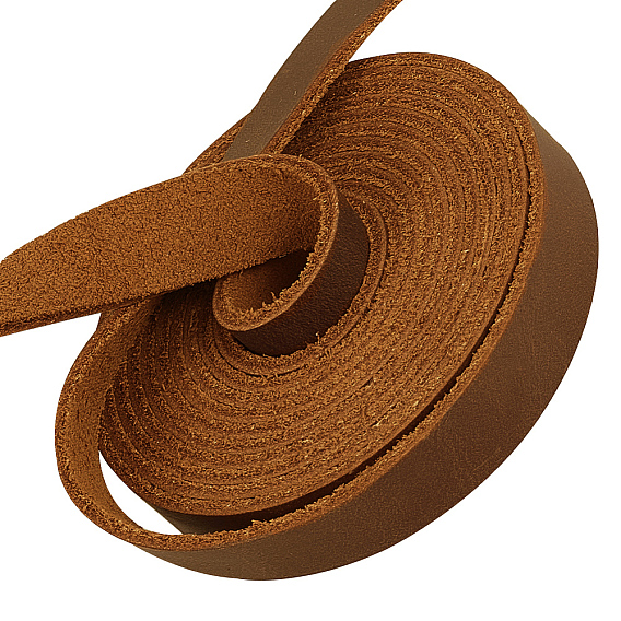 Плоская кожаная ткань, для самодельных кожаных шнурков, ремень