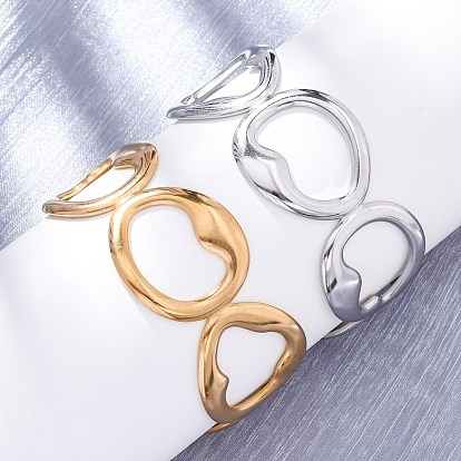 304 женские браслеты-манжеты из нержавеющей стали