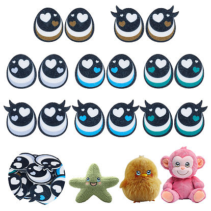 2 наборы фетровых глаз, украшения, аксессуары, разнообразные