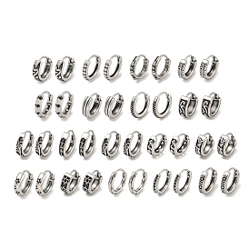 316 Surgical Stainless Steel Hoop Earrings