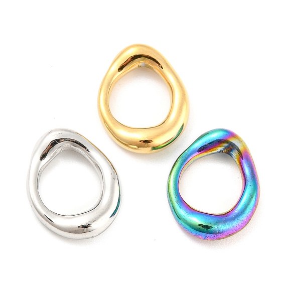 304 нержавеющей стали связывающий кольца, неправильный овал