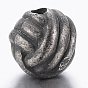 316 Surgical Stainless Steel Beads, Round