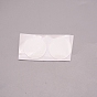 PE Thin Film Sticker, with Double Self-Adhesive, for Anti Slip Accessories, Flat Round