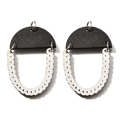 Подвески из тополя, кедровый орех, с целью перехода в кольце