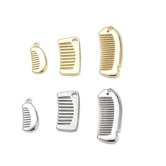 Alloy Pendants, Comb Charms