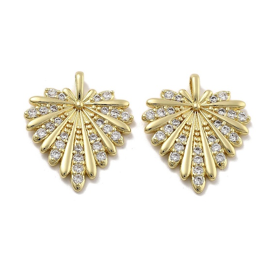 Латунные микро проложить кубического циркония подвески, без кадмия, без никеля и без свинца, сердце прелести