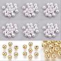 1676Pcs 9 Styles ABS Plastic Imitation Pearl with CCB Plastic Beads, Round